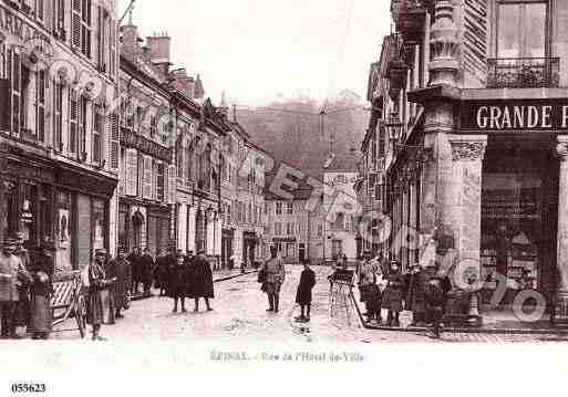 Ville de EPINAL, carte postale ancienne