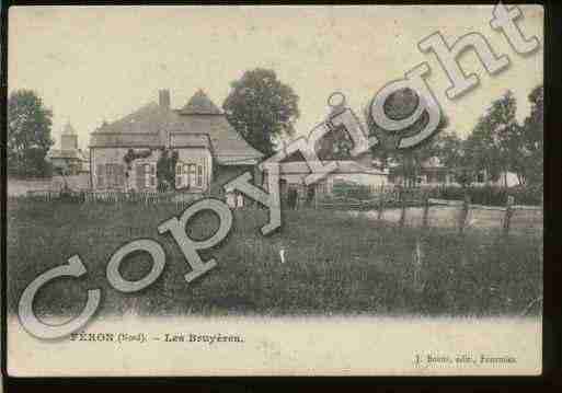 Ville de FERON, carte postale ancienne Ville de FERON, carte postale ancienne
