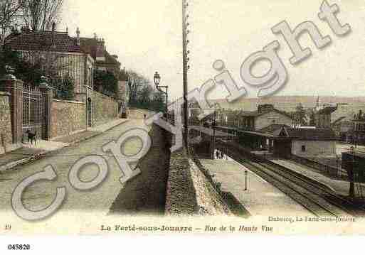 Ville de FERTESOUSJOUARRE(LA), carte postale ancienne