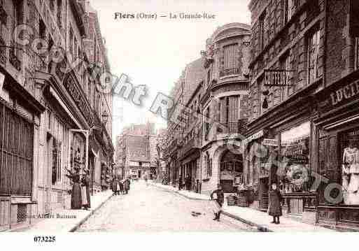 Ville de FLERS, carte postale ancienne