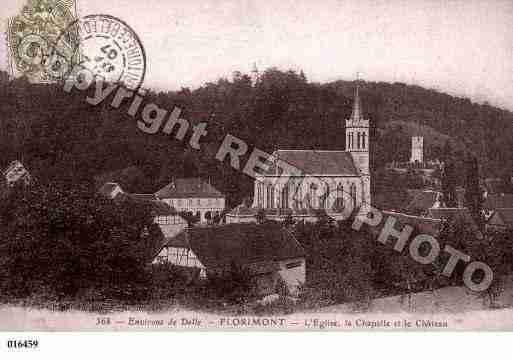 Ville de FLORIMONT, carte postale ancienne