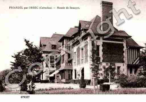 Ville de FRIARDEL, carte postale ancienne