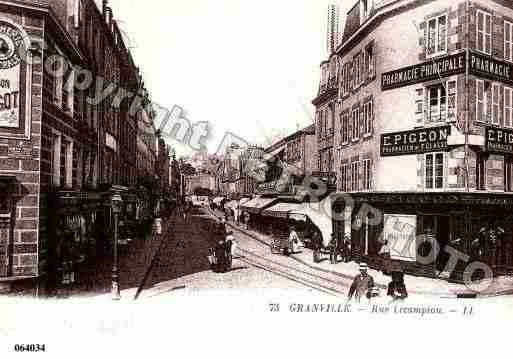 Ville de GRANVILLE, carte postale ancienne