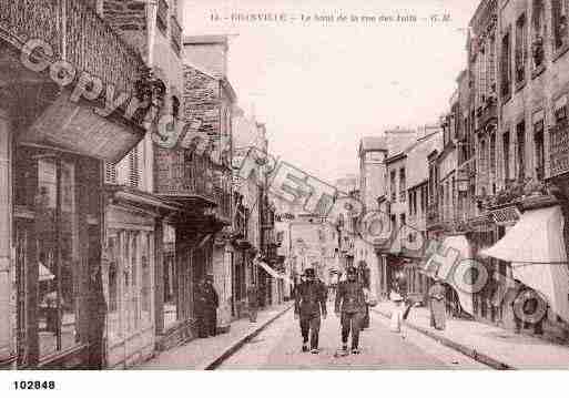 Ville de GRANVILLE, carte postale ancienne