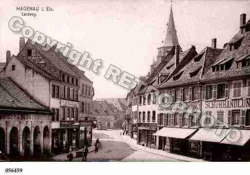 Ville de HAGUENAU, carte postale ancienne