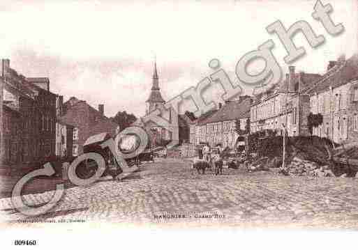 Ville de HARGNIES, carte postale ancienne