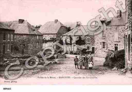 Ville de HARGNIES, carte postale ancienne