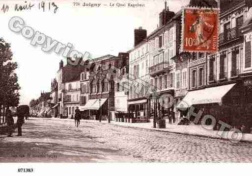 Ville de JOIGNY, carte postale ancienne