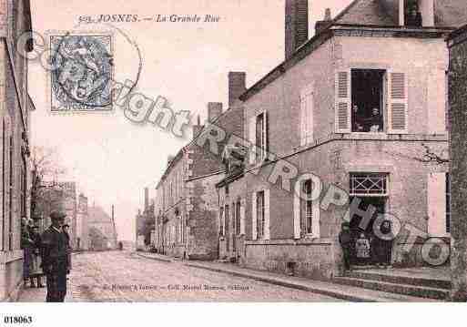 Ville de JOSNES, carte postale ancienne Ville de JOSNES, carte postale ancienne