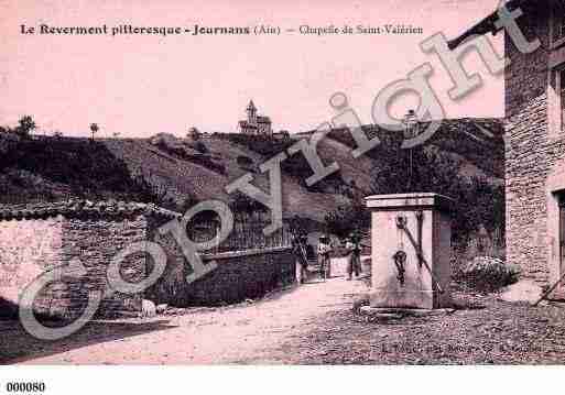 Ville de JOURNANS, carte postale ancienne