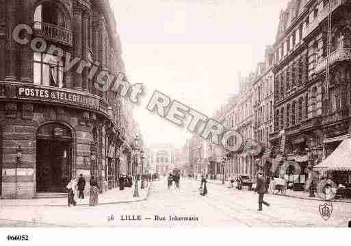 Ville de LILLE, carte postale ancienne