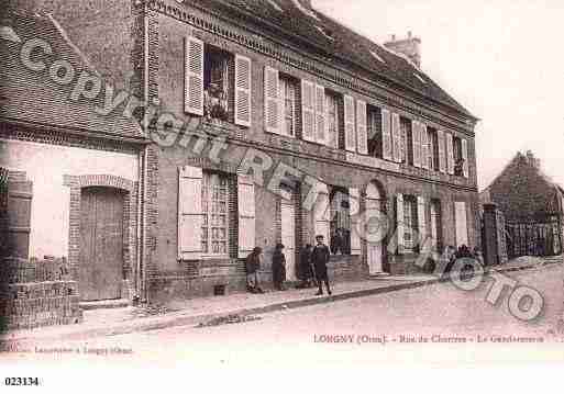 Ville de LONGNYAUPERCHE, carte postale ancienne