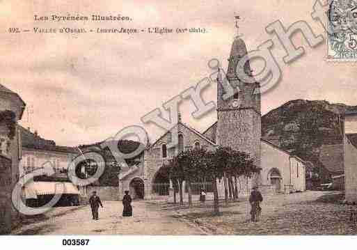 Ville de LOUVIEJUZON, carte postale ancienne