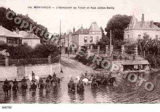 Ville de MONTARGIS, carte postale ancienne