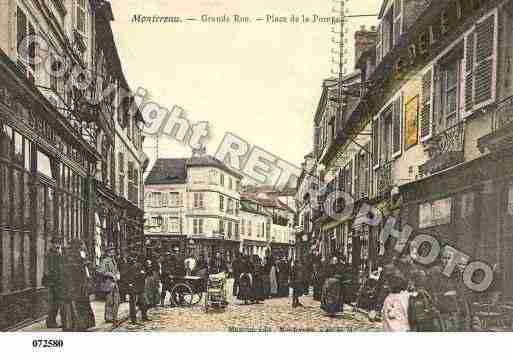 Ville de MONTEREAUFAUTYONNE, carte postale ancienne