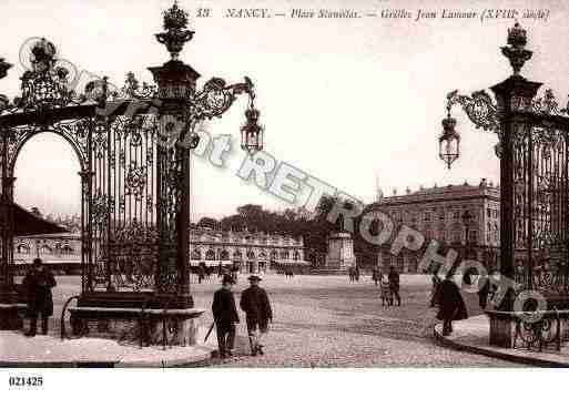 Ville de NANCY, carte postale ancienne