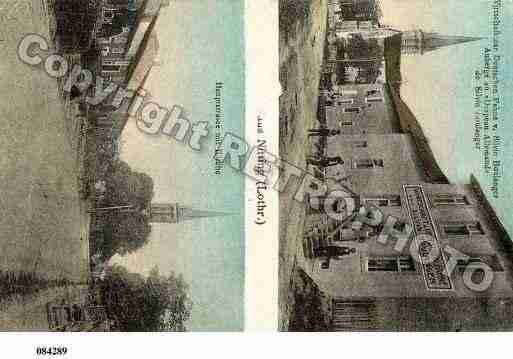 Ville de NITTING, carte postale ancienne Ville de NITTING, carte postale ancienne