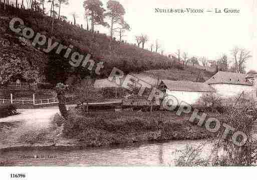 Ville de NUILLESURVICOIN, carte postale ancienne