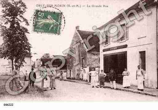 Ville de ORLYSURMORIN, carte postale ancienne