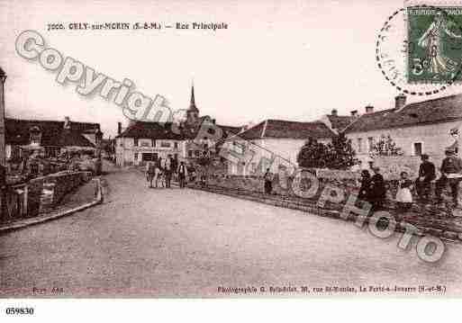 Ville de ORLYSURMORIN, carte postale ancienne