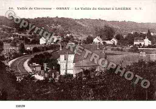 Ville de ORSAY, carte postale ancienne