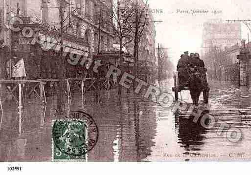 Ville de PARIS15, carte postale ancienne