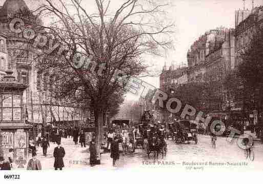 Ville de PARIS2, carte postale ancienne