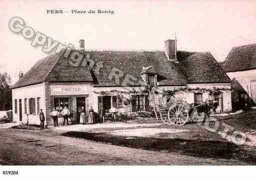 Ville de PERSENGATINAIS, carte postale ancienne