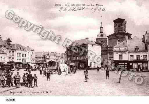 Ville de QUESNOY(LE), carte postale ancienne