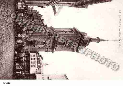 Ville de QUESNOY(LE), carte postale ancienne