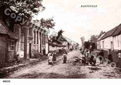 Ville de RAINNEVILLE, carte postale ancienne