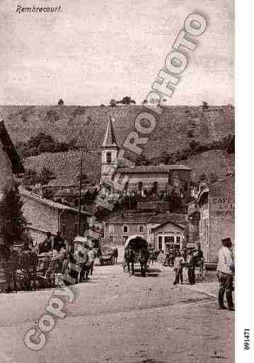 Ville de REMBERCOURTSURMAD, carte postale ancienne