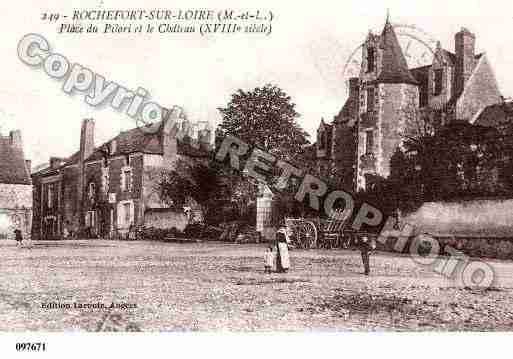 Ville de ROCHEFORTSURLOIRE, carte postale ancienne