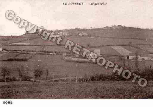 Ville de ROUSSET(LE), carte postale ancienne