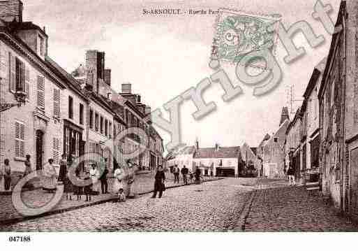 Ville de SAINTARNOULTENYVELINES, carte postale ancienne