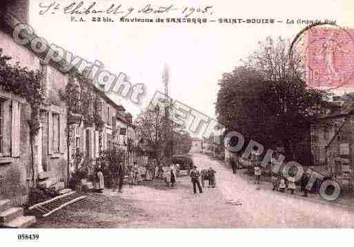 Ville de SAINTBOUIZE, carte postale ancienne