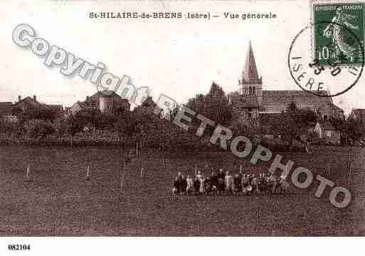 Ville de SAINTHILAIREDEBRENS, carte postale ancienne Ville de SAINTHILAIREDEBRENS, carte postale ancienne