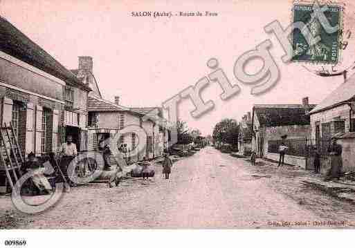 Ville de SALON, carte postale ancienne