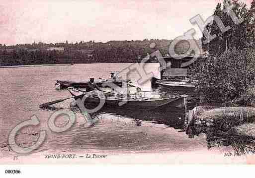 Ville de SEINEPORT, carte postale ancienne