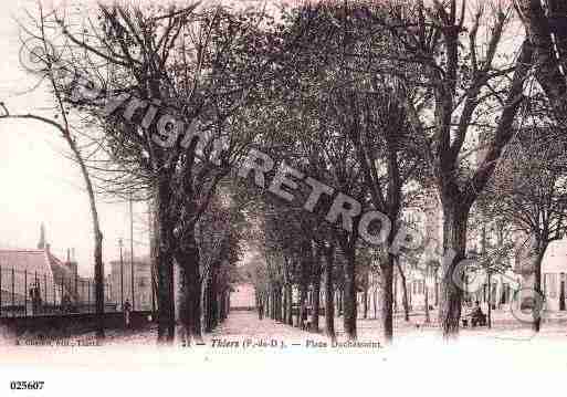 Ville de THIERS, carte postale ancienne