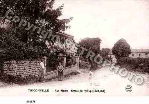 Ville de TRICONVILLE, carte postale ancienne