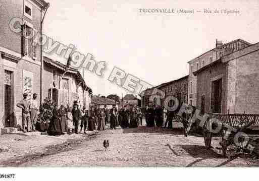 Ville de TRICONVILLE, carte postale ancienne