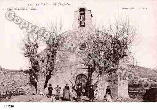 Ville de VAL(LE), carte postale ancienne