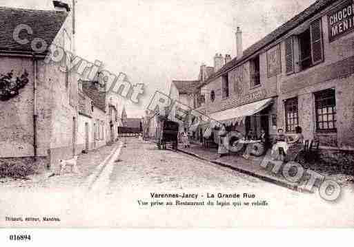 Ville de VARENNESJARCY, carte postale ancienne