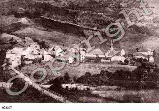 Ville de VERNET(LE), carte postale ancienne