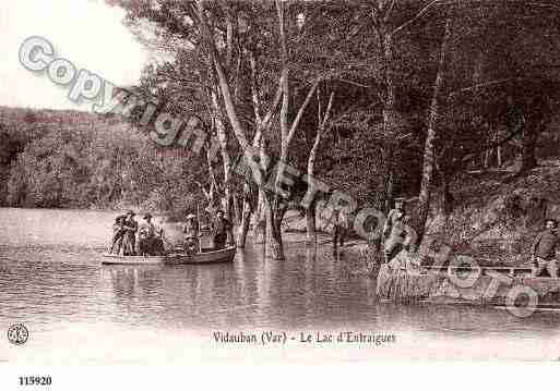 Ville de VIDAUBAN, carte postale ancienne