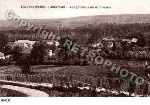 Ville de WILLENCOURT, carte postale ancienne