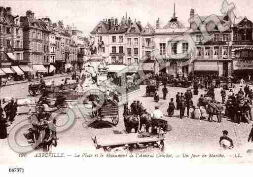 Ville de ABBEVILLE, carte postale ancienne