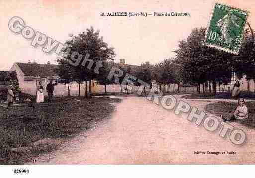 Ville de ACHERESLAFORET, carte postale ancienne