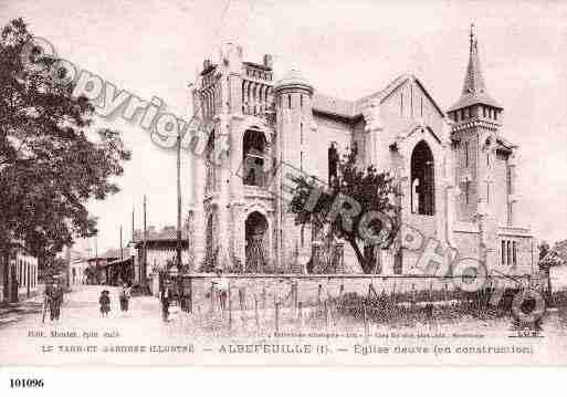 Ville de ALBEFEUILLELAGARDE, carte postale ancienne